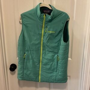 Patagonia Aqua Vest with Lime Details